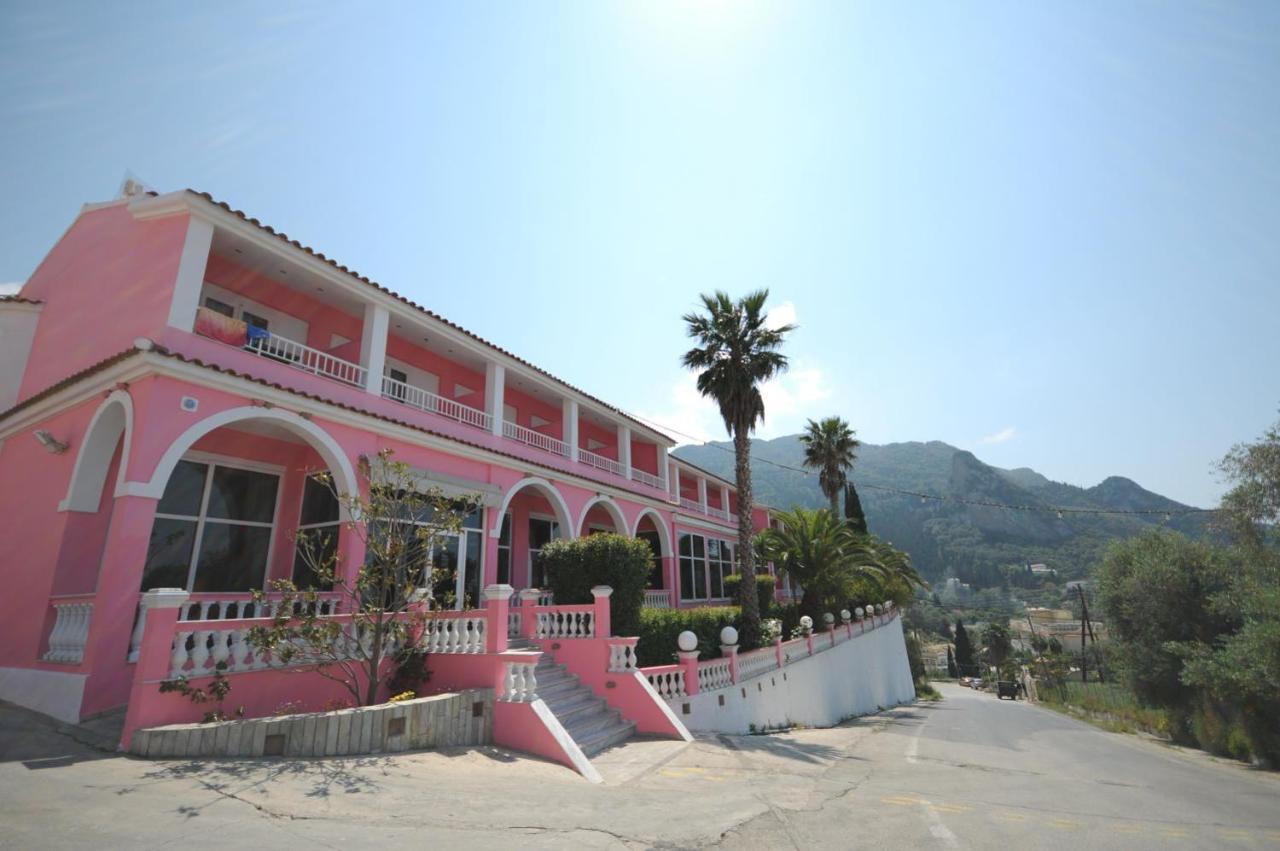 Pink Palace Beach Resort Agios Gordios  Exterior foto