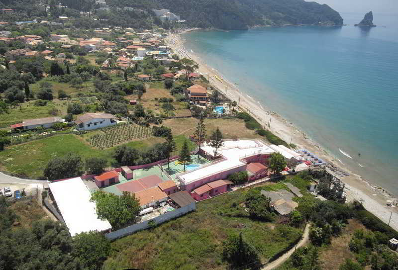 Pink Palace Beach Resort Agios Gordios  Exterior foto